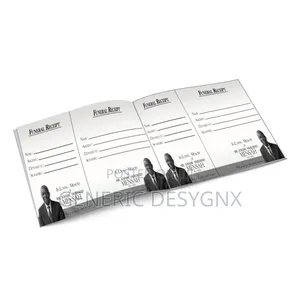 Professional Funeral Receipt Books - High Quality