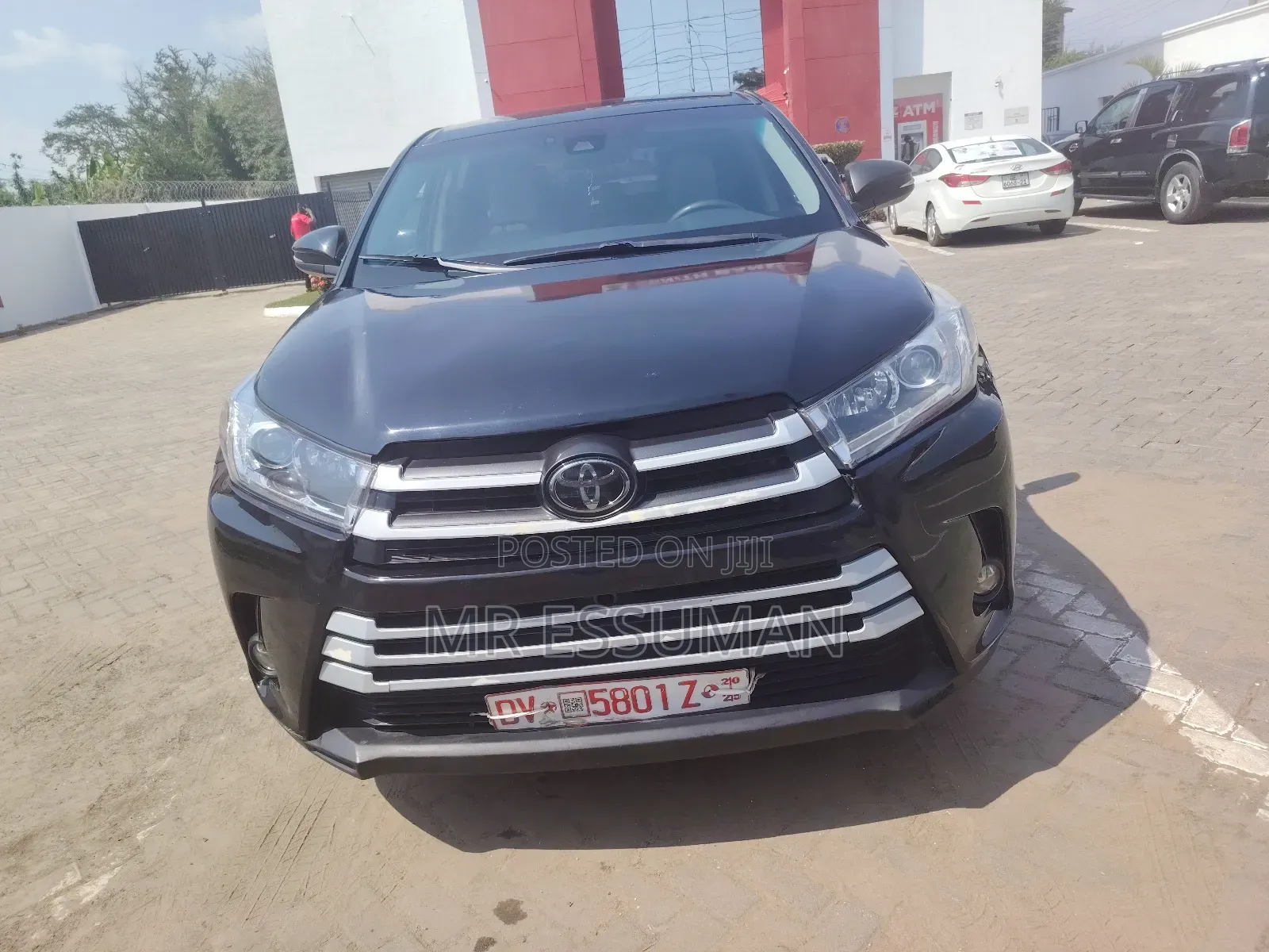 Toyota Highlander LE 4x2 (2.7L 4cyl 6A) 2018 Black