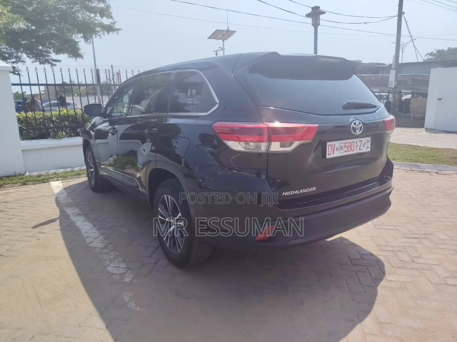 Toyota Highlander LE 4x2 (2.7L 4cyl 6A) 2018 Black