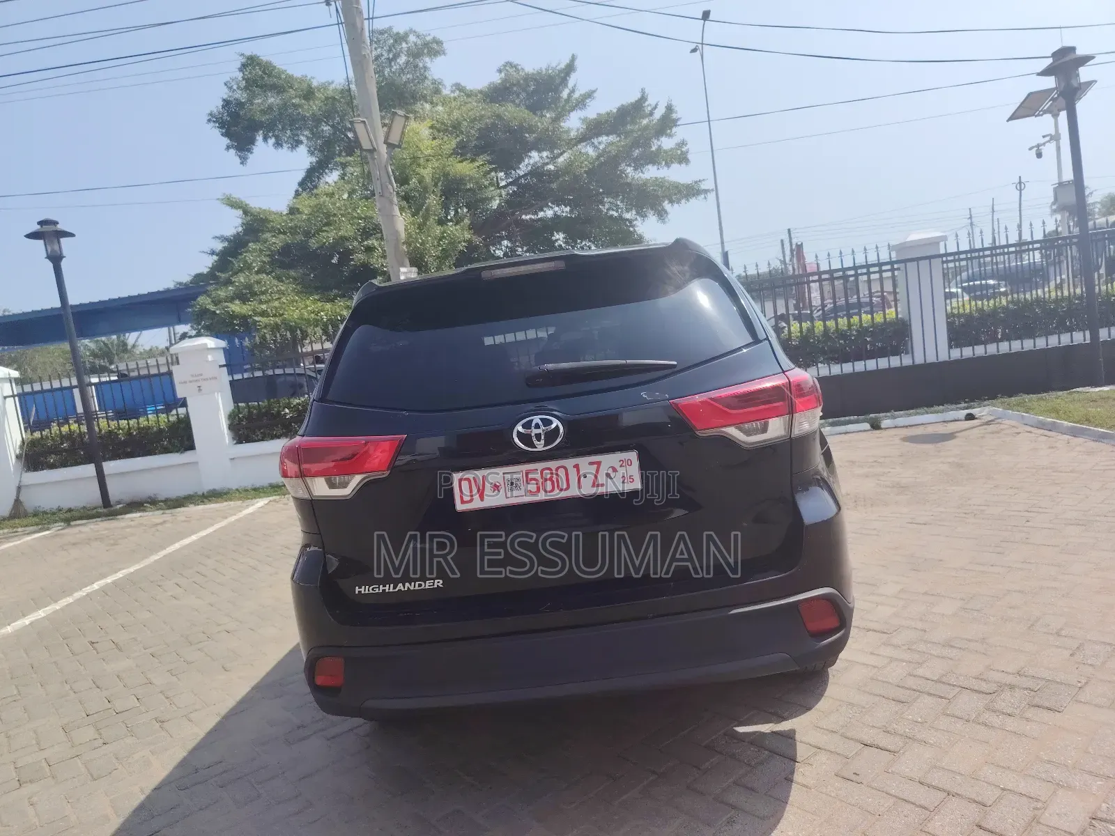 Toyota Highlander LE 4x2 (2.7L 4cyl 6A) 2018 Black