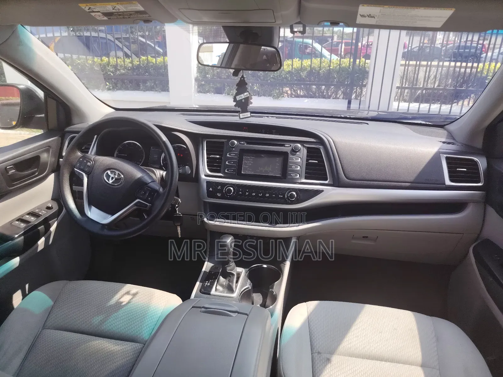 Toyota Highlander LE 4x2 (2.7L 4cyl 6A) 2018 Black