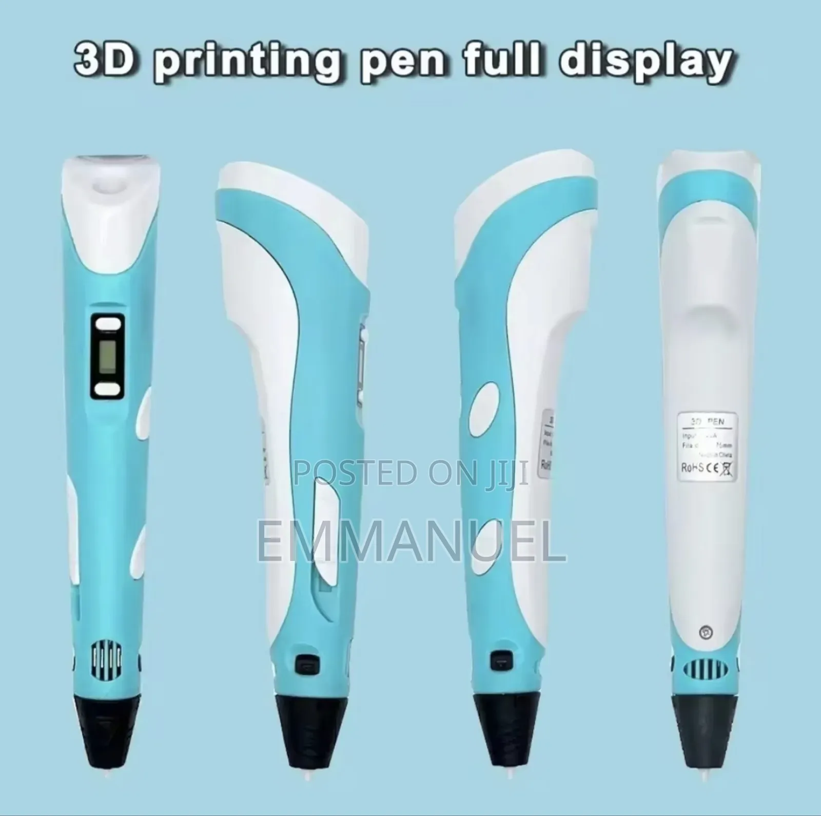 3d Pen For 3 Dimensional Sketch, Create Physical Objects, Etc