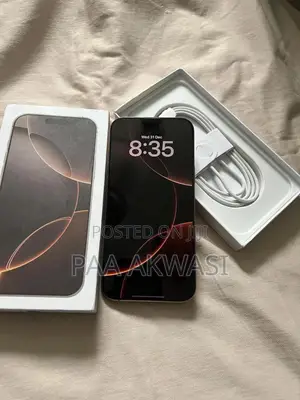 New Apple iPhone 16 Pro Max 256 GB Gold