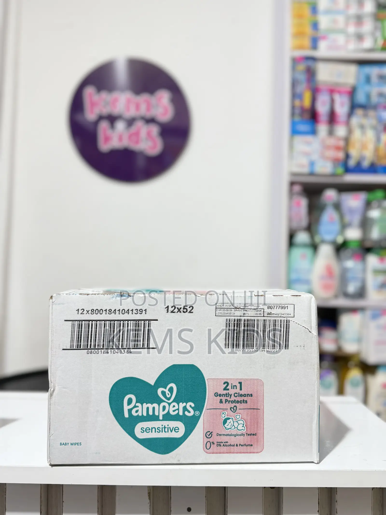 Pampers Sensitive Wipes