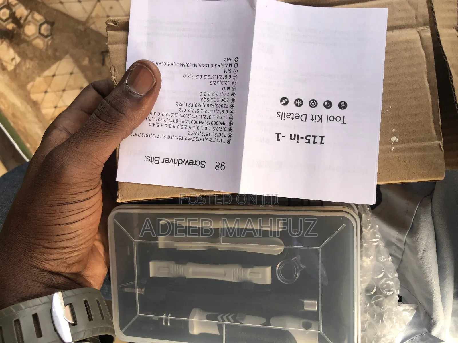 115 In1 Screw Drivers Set
