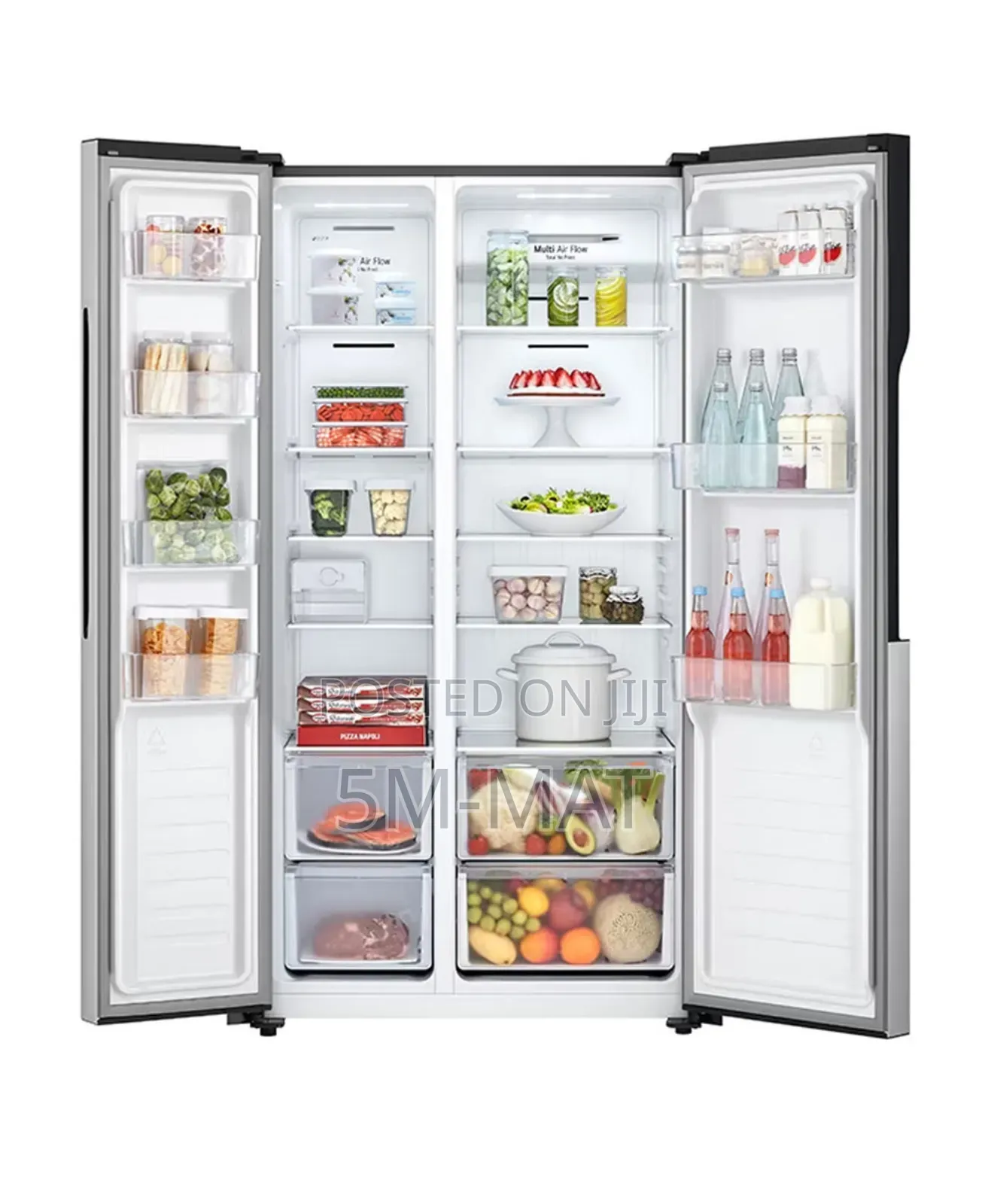 Silver Lg
Lg 519 Litre Side X Side Fridge – Gcfb507pqam