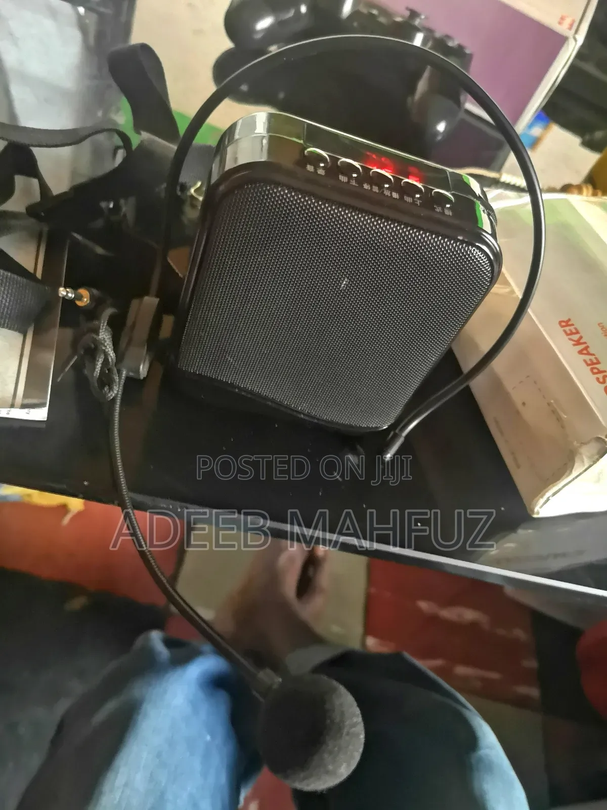 Portable Voice Amplifier With Bluetooth Usb