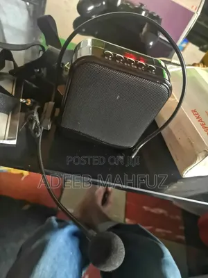 Portable Voice Amplifier With Bluetooth Usb