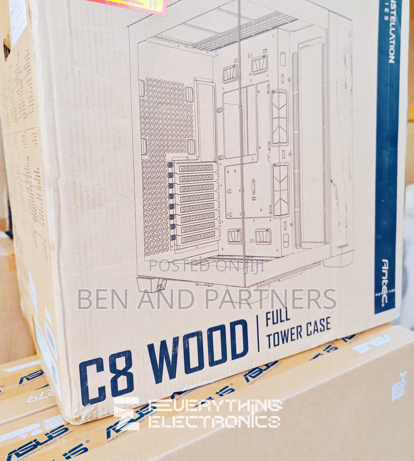 Antec C8 Wood Full Tower Pc Case