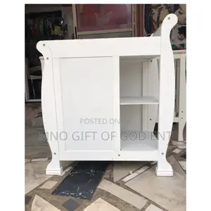 Wooden Cot With Drawers Changing Dippers Bed From U.S.