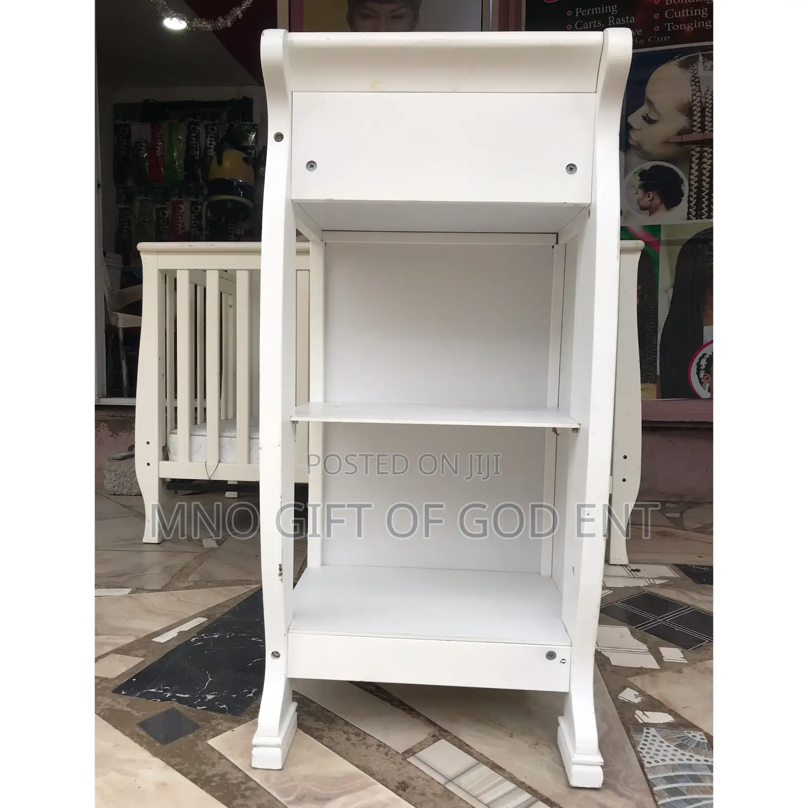 Wooden Cot With Drawers Changing Dippers Bed From U.S.