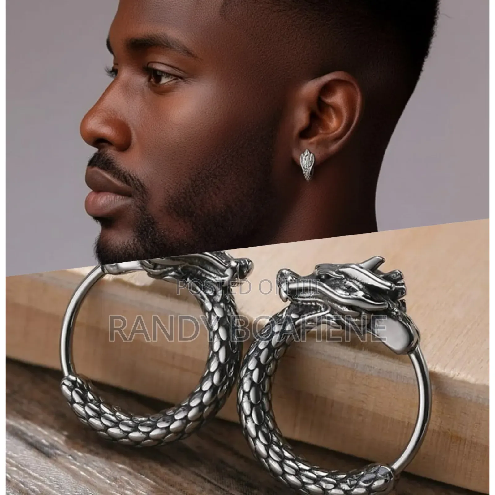 Dragon Head Vintage Earrings