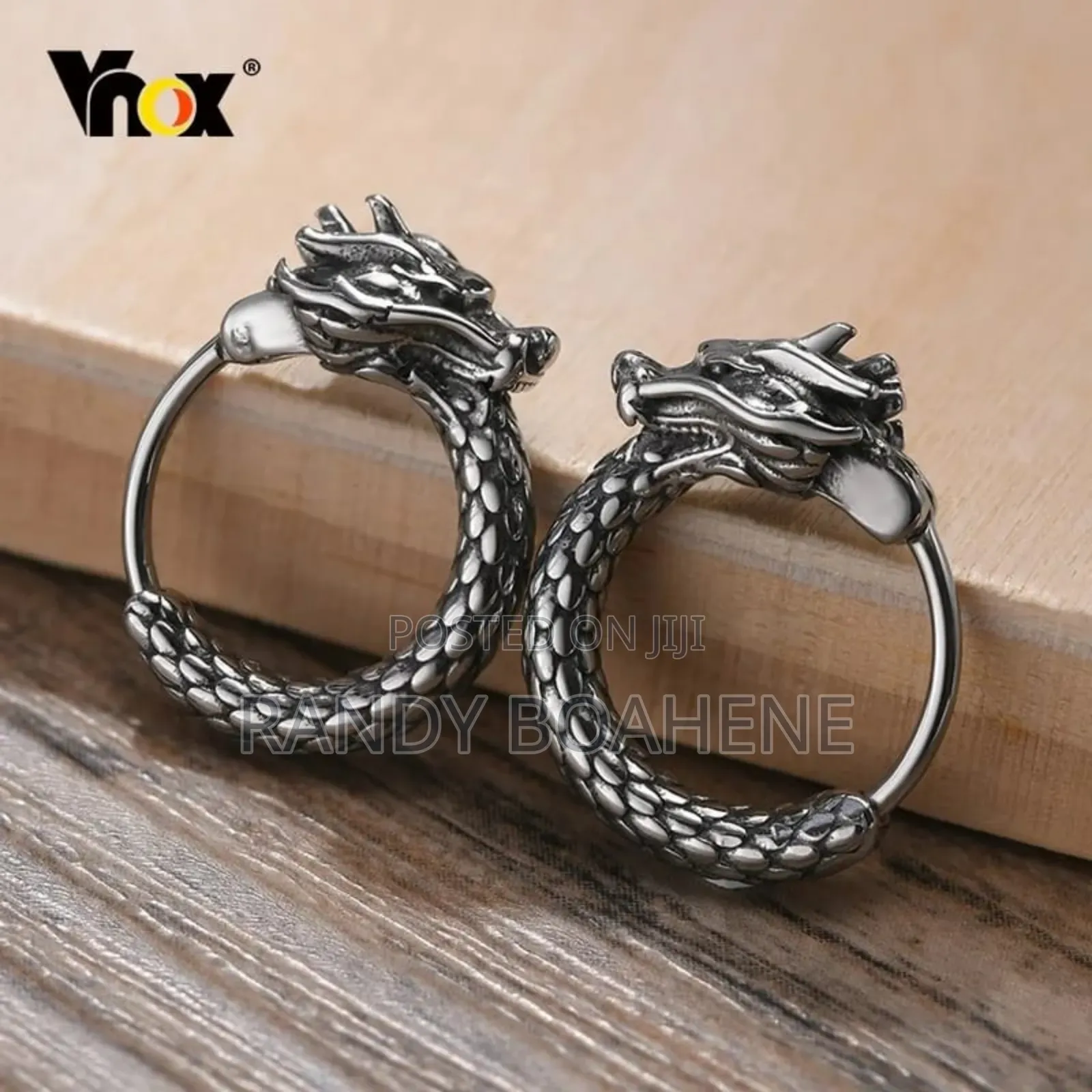 Dragon Head Vintage Earrings