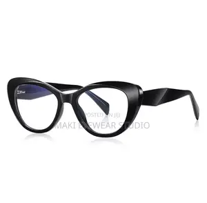 Cat Eye Shaped Anti-blue Light Glasses With Uv Protection