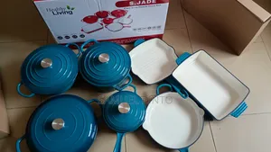 11 Pieces Cast Iron Dutch Over Set