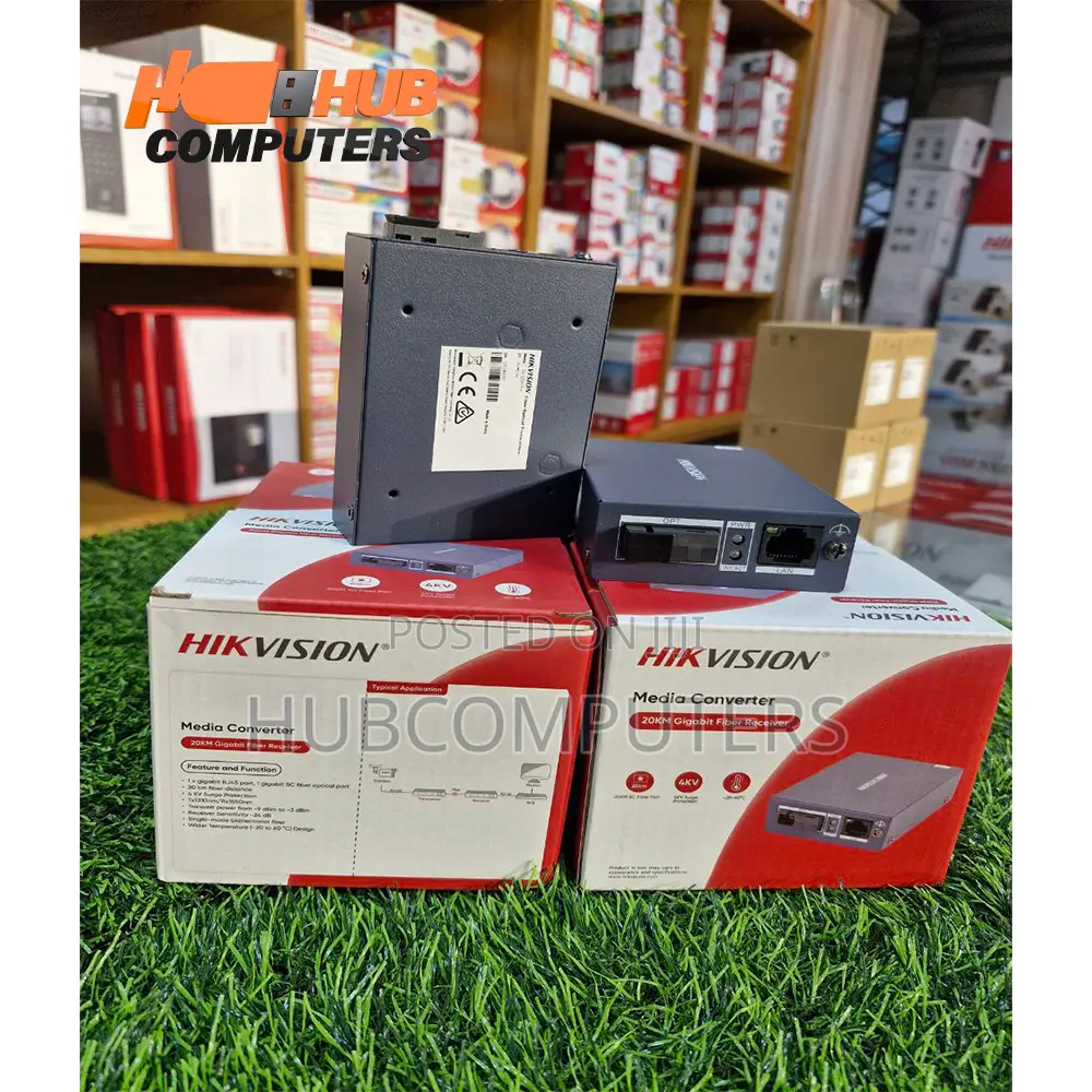 Hikvision Ds-3d501r-a 20km Gigabit Fiber Receiver