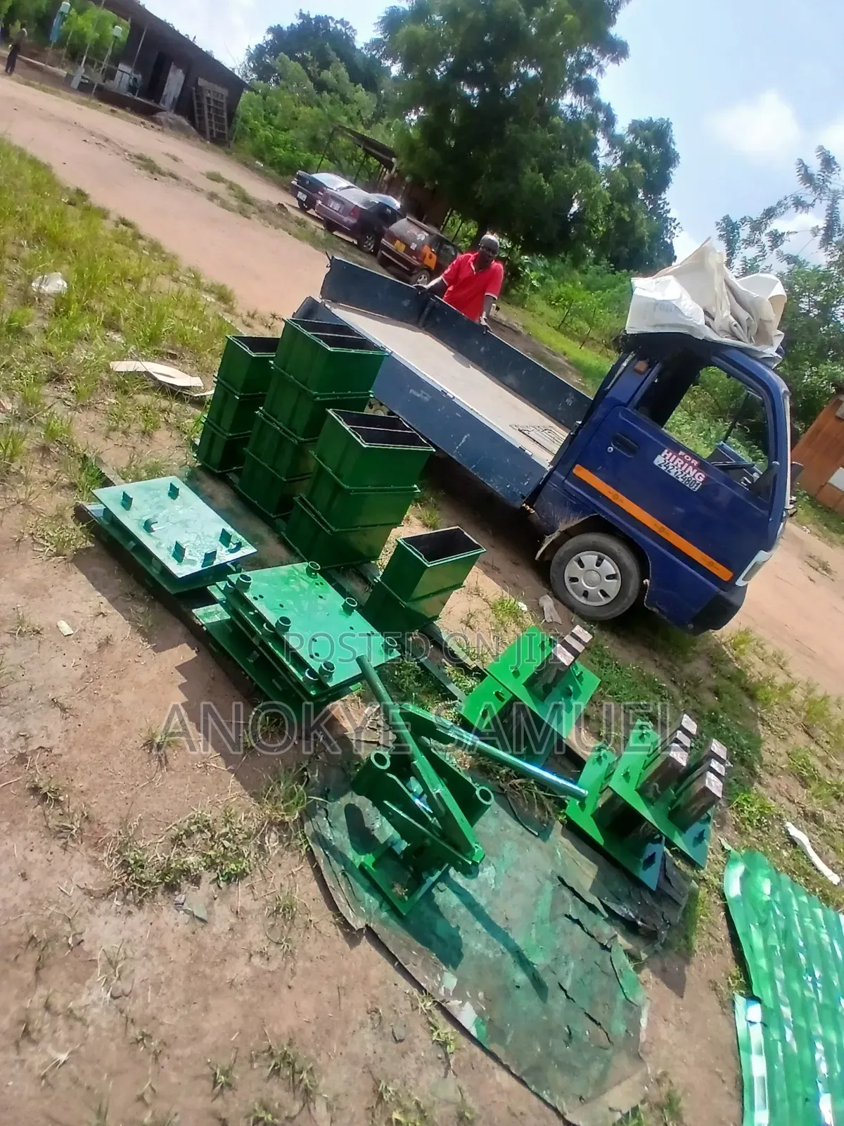 Concrete Block Machine