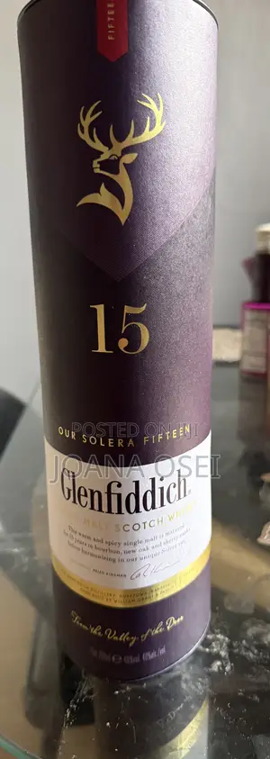 Glenfiddich 15 Years Old Single Malt Scotch Whisky
