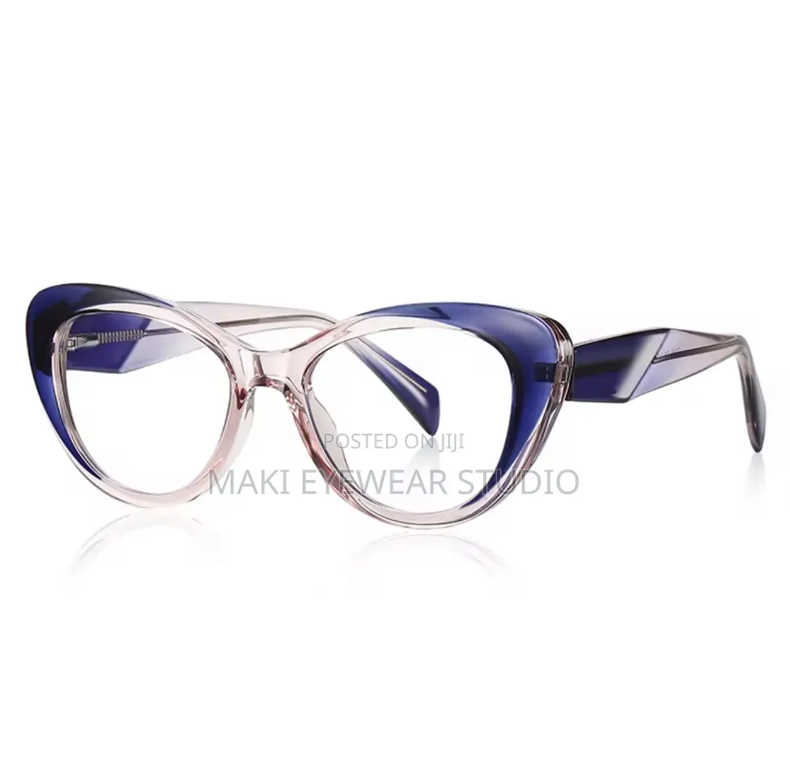 Cat Eye Shaped Anti-blue Light Glasses With Uv Protection