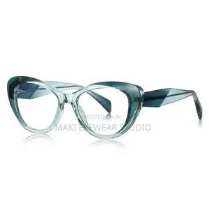 Cat Eye Shaped Anti-blue Light Glasses With Uv Protection