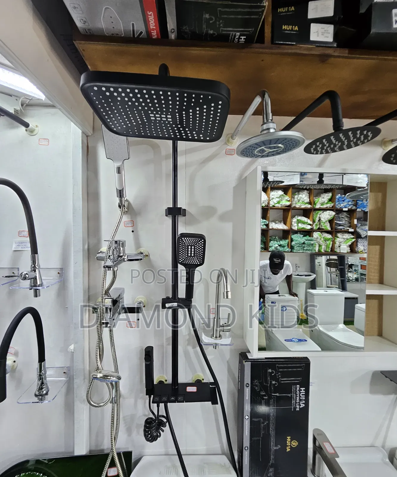 Kitchen Sink Tap and Shower