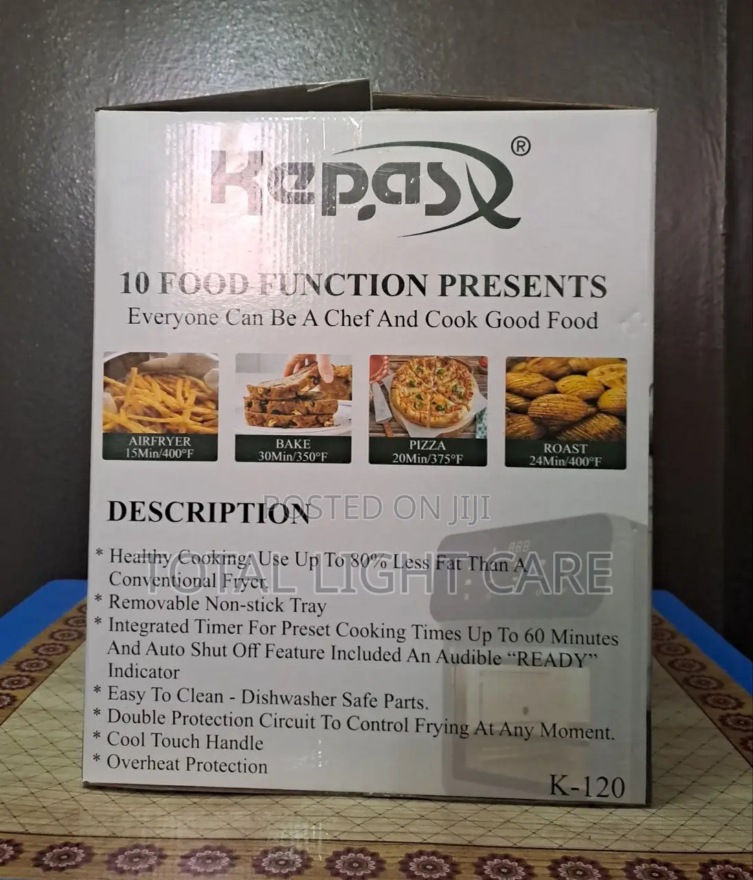 Kepas Pressure Combo 10 in 1 Air Fryer Oven