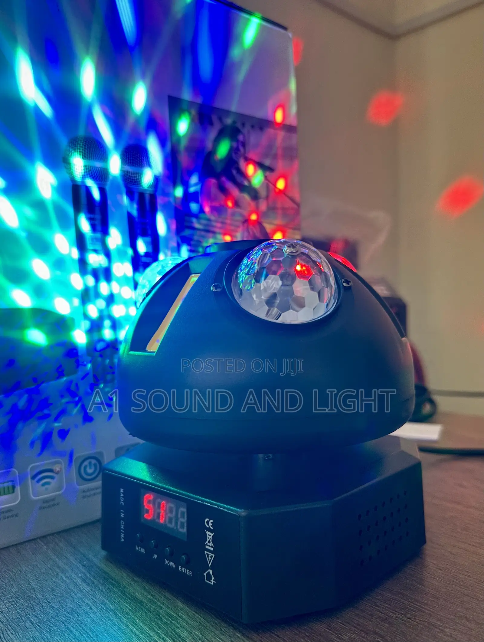 Ufo 5 In 1 Stage Light