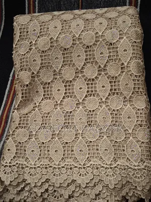 Magnificient Guipure Lace With Stones