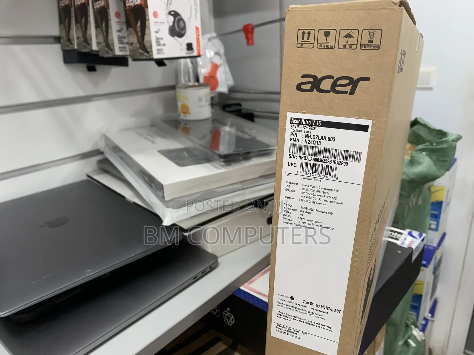 New Laptop Acer 16GB Intel Core Ultra 7 SSD 1T
