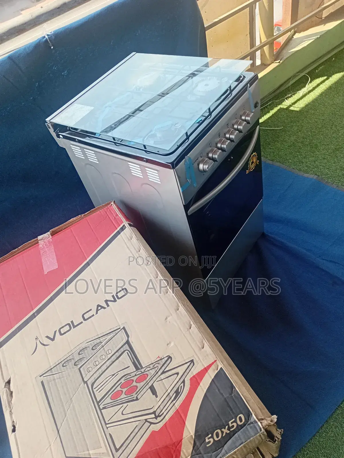 Twinflame Volcano 50/50 Gas Stove