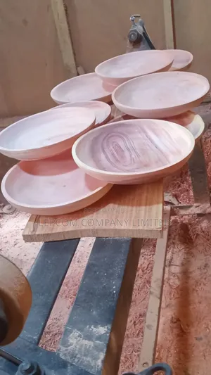 Wooden Plates and Bowls