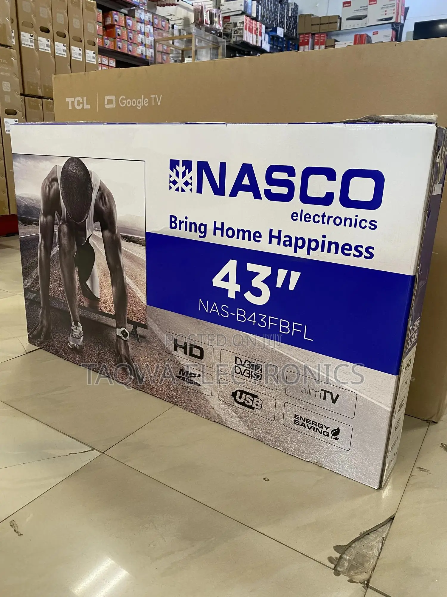 Typically Nasco 43- Inch Digital Satellite Tv
