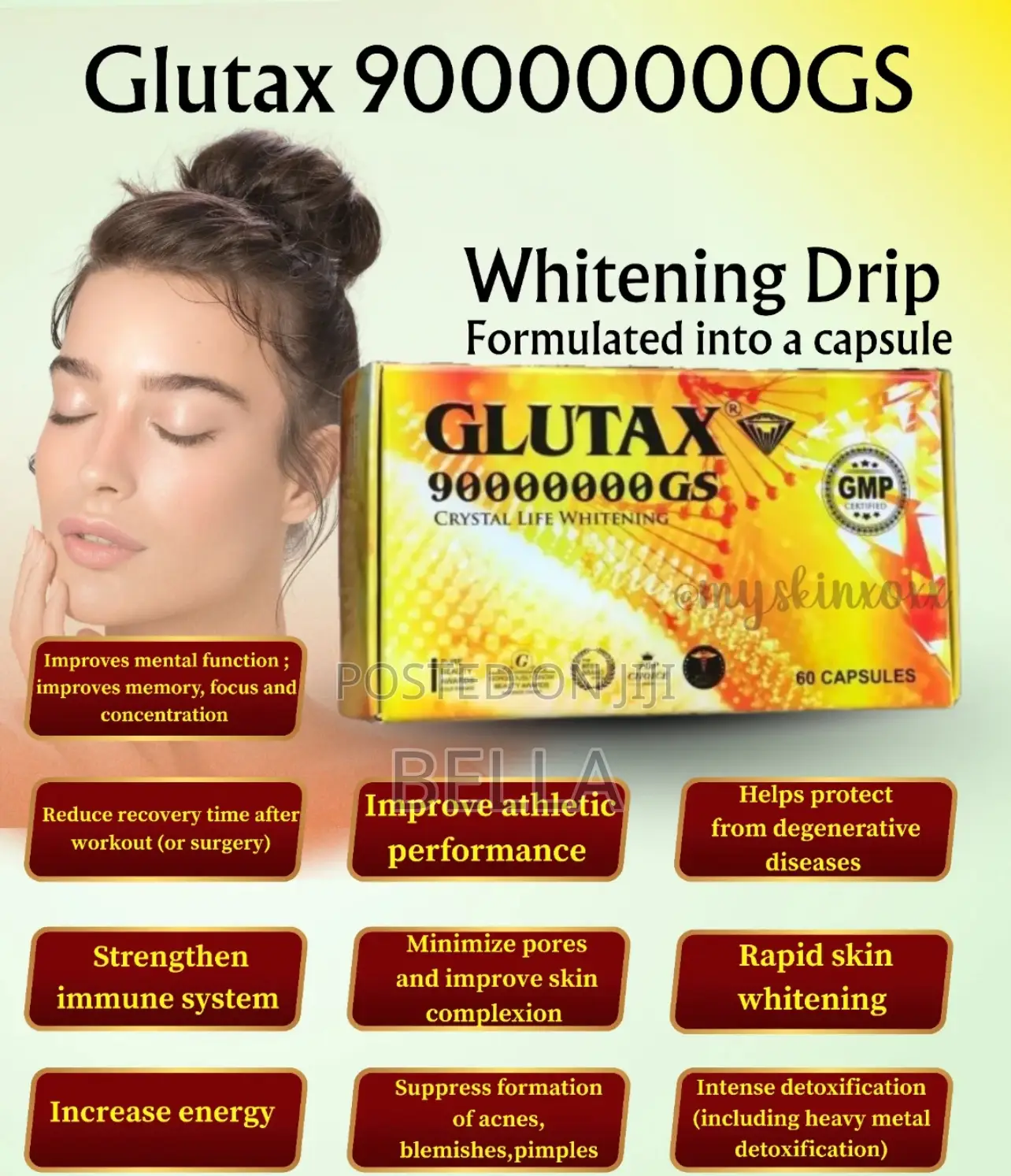 Glutax Gs Crystal Life Whitening Cell Capsules