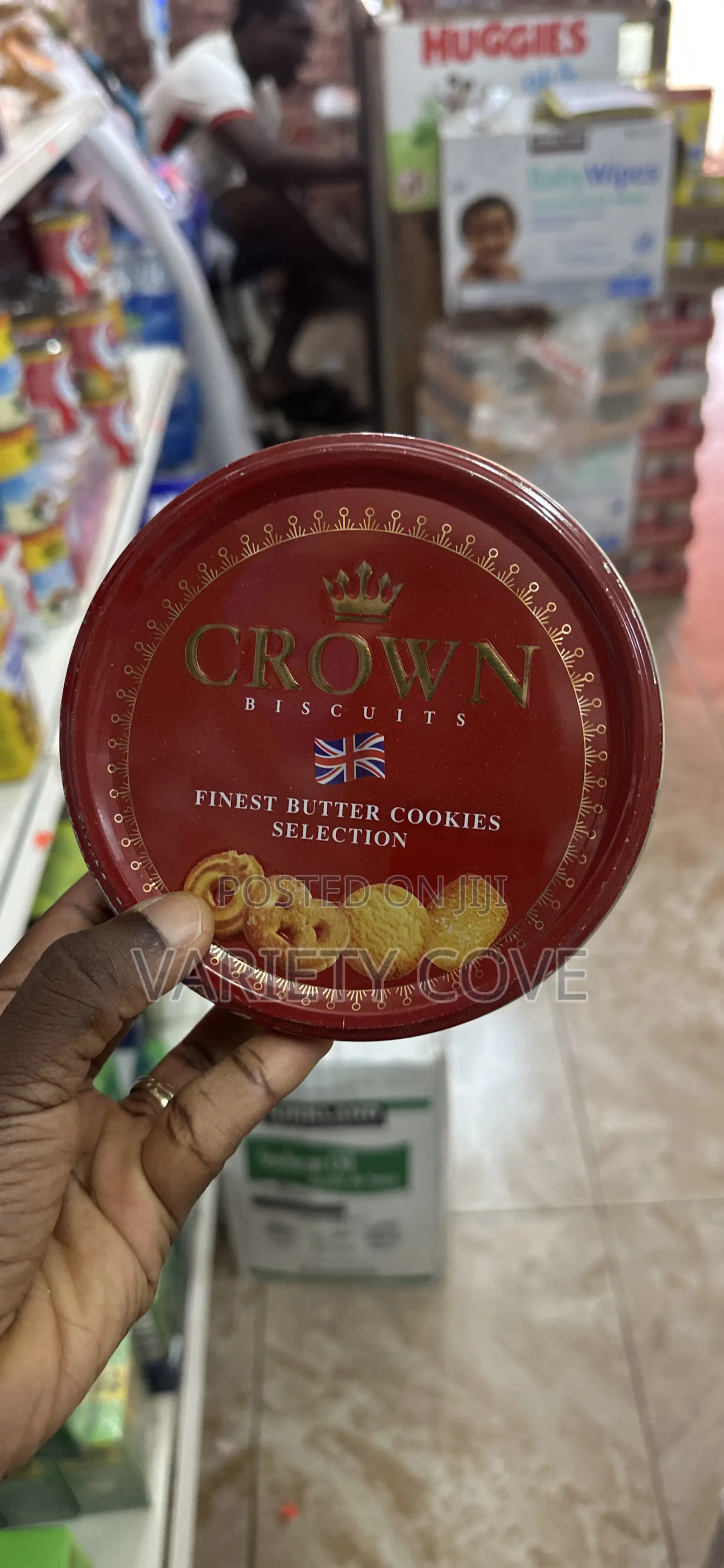 Crown Christmas Biscuits Danish Cookies