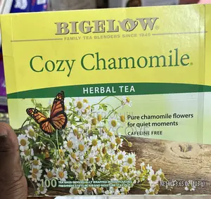 Bigelow Cozy Chamomile Sleep Herbal Tea (100 Pcs)