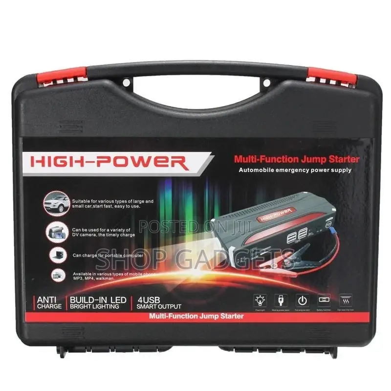 3-in-1 Jump Starter, Power Bank Tire Inflator