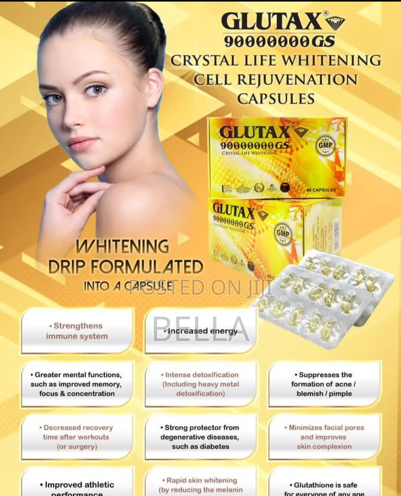 Glutax Gs Crystal Life Whitening Cell Capsules