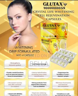 Glutax Gs Crystal Life Whitening Cell Capsules