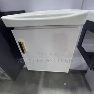 40cm White Cabinet Basin With Mirror