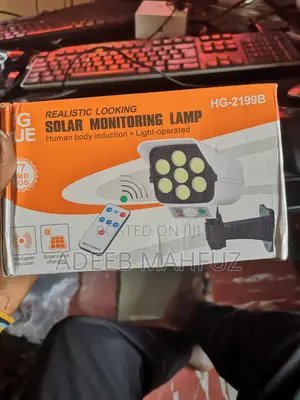 Solar Motion Sensor Security Light