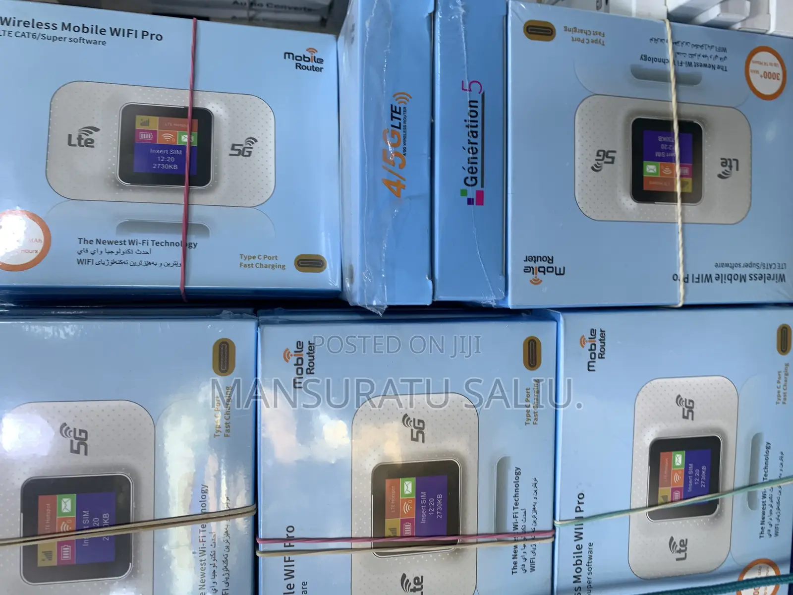 5g Wireless Mobile Wifi Pro (Mf680-E Lcd)