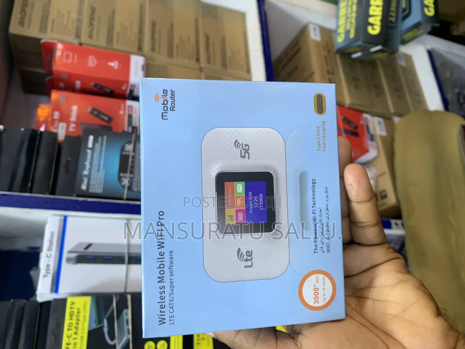 5g Wireless Mobile Wifi Pro (Mf680-E Lcd)