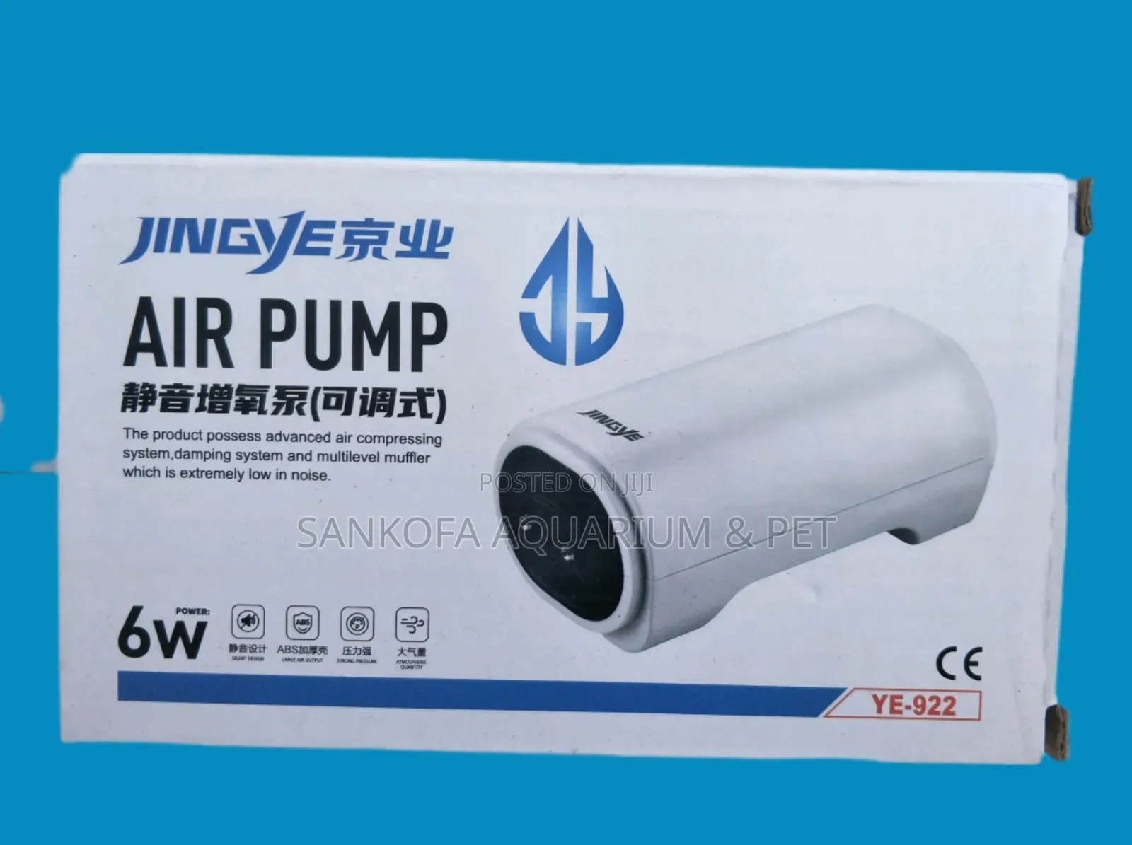 Powerful Air Pump Double Outlet