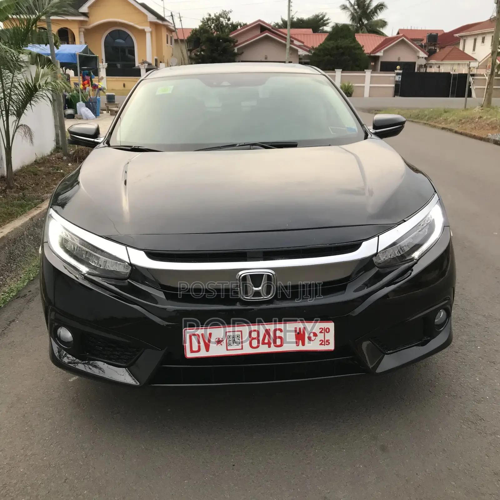 Honda Civic Touring 4dr Sedan (1.5L 4cyl) 2017 Black