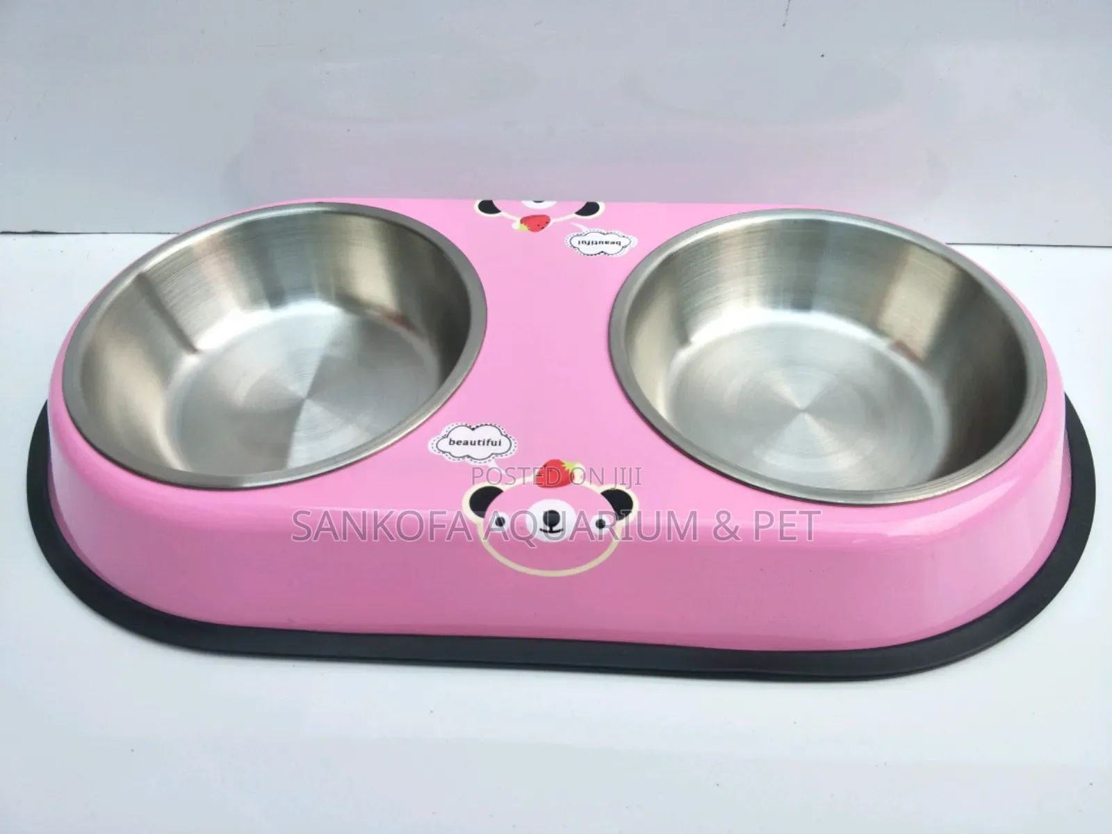 Quality Metallic Dog Bowl