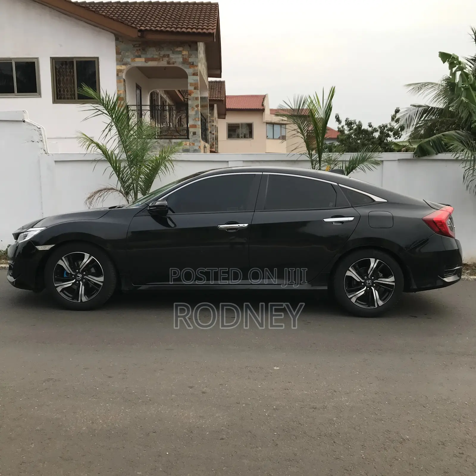Honda Civic Touring 4dr Sedan (1.5L 4cyl) 2017 Black