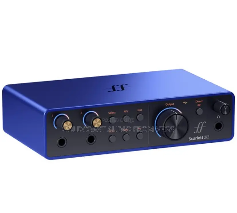 Focusrite Scarlett 2i2 Interface (4th Gen, 25th Anniversary Edition)