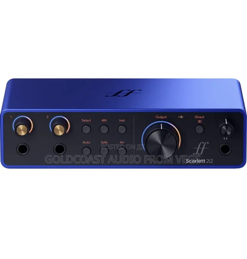 Focusrite Scarlett 2i2 Interface (4th Gen, 25th Anniversary Edition)