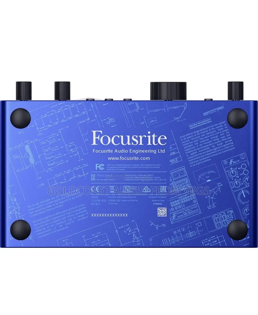Focusrite Scarlett 2i2 Interface (4th Gen, 25th Anniversary Edition)