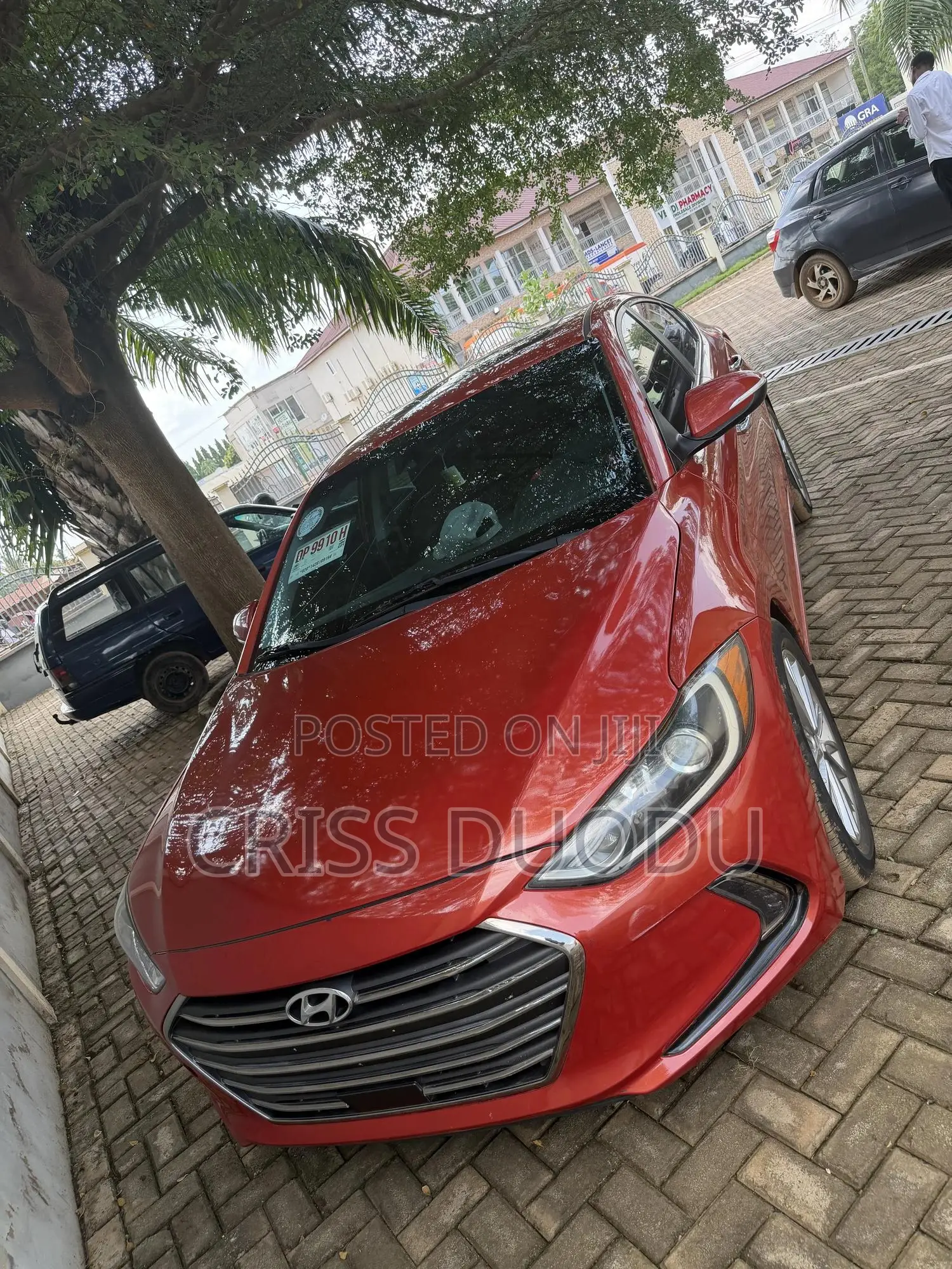 Hyundai Elantra Limited 2018 Orange